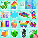 Fidget Toy - 120 Pack Fidgets Set