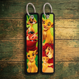 Embroidery Keychain - The Lion King - Simba, Timon & Pumbaa