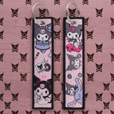 Embroidery Keychain - Sanrio - Kuromi & Friends