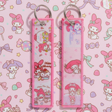 Embroidery Keychain - Sanrio - My Melody (Candy Pattern)