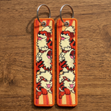 Embroidery Keychain - Pokémon - Growlithe