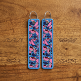 Embroidery Keychain - Lilo & Stitch - Stitch Expressions