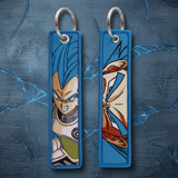 Embroidery Keychain - Dragon Ball - Vegeta (Super Saiyan Blue)