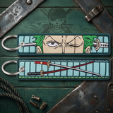 Embroidery Keychain - One Piece - Zoro (Eyes / Swords)