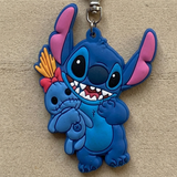 PVC Keychain - Lilo & Stitch - Stitch With Scrump