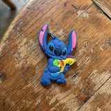 PVC Keychain - Lilo & Stitch - Stitch With Ray Gun