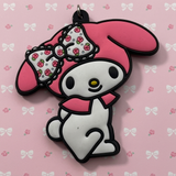 PVC Keychain - Sanrio - My Melody With Bow