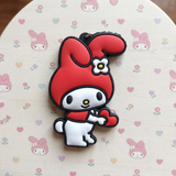 PVC Keychain - Sanrio - My Melody With Heart