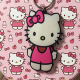 PVC Keychain - Sanrio - Hello Kitty In Pink Dress
