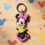PVC Keychain - Mickey Mouse & Friends - Minnie Mouse In Yellow Dress
