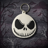 PVC Keychain - The Nightmare Before Christmas - Jack Skellington Face