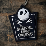 PVC Keychain - The Nightmare Before Christmas - Jack Skellington Logo Tag
