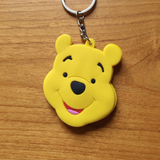 PVC Keychain - Winnie the Pooh - Pooh Face