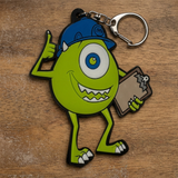 PVC Keychain - Monsters University - Mike Wazowski With Clipboard