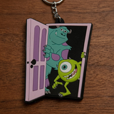 PVC Keychain - Monsters, Inc. - Mike & Sully In Door