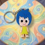 PVC Keychain - Inside Out - Joy