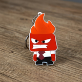 PVC Keychain - Inside Out - Anger