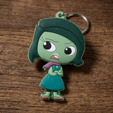 PVC Keychain - Inside Out - Disgust