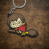 PVC Keychain - Harry Potter - Flying Broom