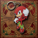 PVC Keychain - Sonic the Hedgehog - Knuckles The Echidna