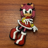 PVC Keychain - Sonic the Hedgehog - Amy Rose Standing