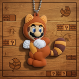 PVC Keychain - Super Mario - Tanooki Mario