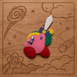 PVC Keychain - Kirby - Kirby With Sword