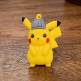 PVC Keychain - Pokémon - Pikachu With Detective Hat