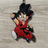 PVC Keychain - Dragon Ball - Kid Goku Jumping (Red Gi)