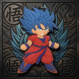 PVC Keychain - Dragon Ball - Goku Super Saiyan Blue