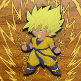 PVC Keychain - Dragon Ball - Goku Super Saiyan (Yellow)