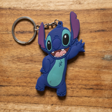 PVC Keychain - Lilo & Stitch - Stitch Happy
