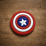 PVC Keychain - Marvel - Captain America Shield