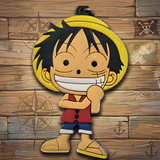 PVC Keychain - One Piece - Luffy Smiling Chibi