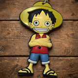 PVC Keychain - One Piece - Luffy Standing