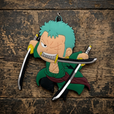 PVC Keychain - One Piece - Roronoa Zoro Action