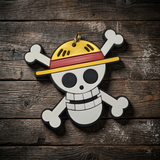 PVC Keychain - One Piece - Straw Hat Pirates Jolly Roger
