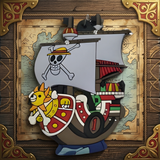 PVC Keychain - One Piece - Thousand Sunny Ship