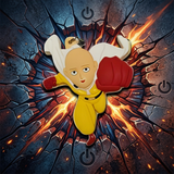 PVC Keychain - One-Punch Man - Saitama Serious Punch