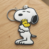 PVC Keychain - Peanuts - Snoopy Hugging Woodstock