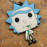 PVC Keychain - Rick and Morty - Rick Sanchez Face