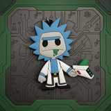 PVC Keychain - Rick and Morty - Rick Sanchez With Portal Gun