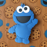 PVC Keychain - Sesame Street - Cookie Monster