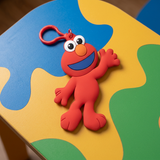 PVC Keychain - Sesame Street - Elmo Waving