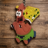 PVC Keychain - SpongeBob SquarePants - Patrick Star With Spongebob