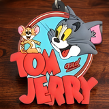 PVC Keychain - Tom and Jerry - Tom & Jerry Logo