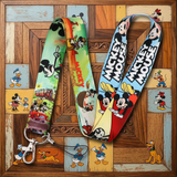 Lanyard - Mickey & Friends - Vintage Mickey Mouse Collage