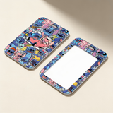 ID Card Badge Holder - Lilo & Stitch - Stitch & Angel Collage