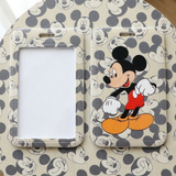 ID Card Badge Holder - Mickey & Friends - Mickey Mouse On Mickey-head Pattern