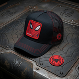 Baseball Cap - Marvel - Spider-man Black Red Mesh Trucker